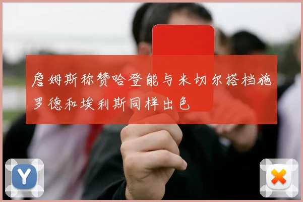 詹姆斯称赞哈登能与米切尔搭档施罗德和埃利斯同样出色